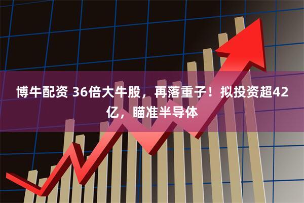 博牛配资 36倍大牛股，再落重子！拟投资超42亿，瞄准半导体